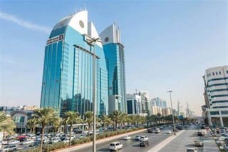 المقر الرئيسي لمصرف الإنماء بالرياض